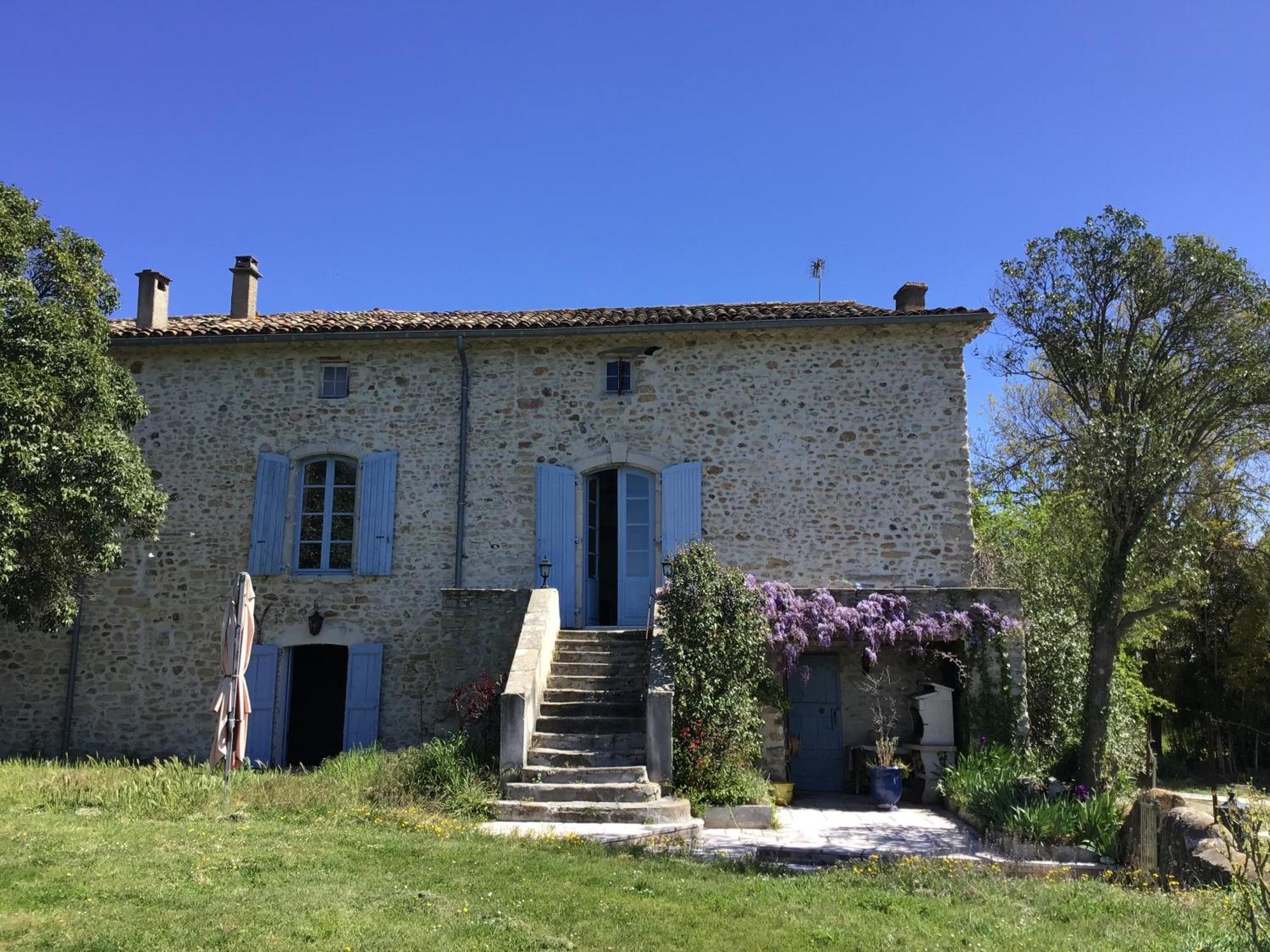 Le Mas De L'Amandier Bed & Breakfast Ribaute-les-Tavernes Exterior photo